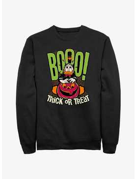 Disney100 Halloween Boo Donald Trick or Treat Sweatshirt, , hi-res