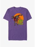 Disney100 Halloween Wolfman Howl-Oween T-Shirt, PURPLE, hi-res