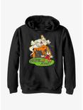 Disney100 Halloween Mickey Mouse Creepin' It Real Youth Hoodie, BLACK, hi-res
