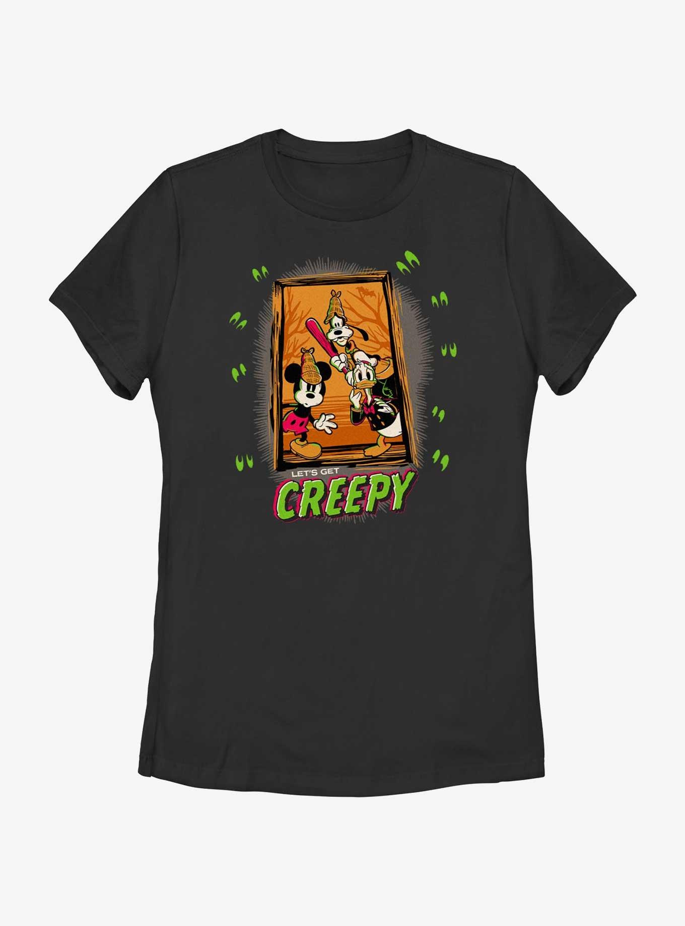 Disney100 Halloween Mickey's Gang Let's Get Creepy Women's T-Shirt, , hi-res