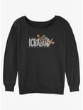 Disney100 Halloween The Adventures Of Ichabod Women's Slouchy Sweatshirt, BLACK, hi-res