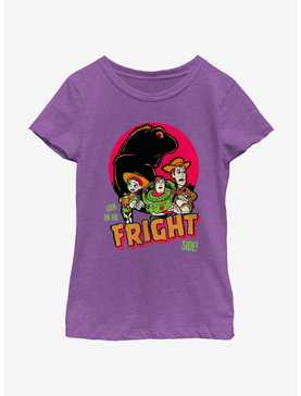 Disney100 Halloween Look On The Fright Side Youth Girl's T-Shirt, , hi-res
