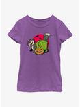 Disney100 Halloween Lucifer Cat Youth Girl's T-Shirt, PURPLE BERRY, hi-res