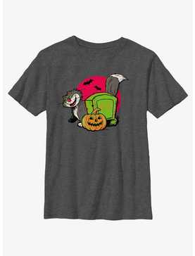 Disney100 Halloween Lucifer Cat Youth T-Shirt, , hi-res