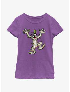 Disney100 Halloween Goofy Mummy Youth Girl's T-Shirt, , hi-res