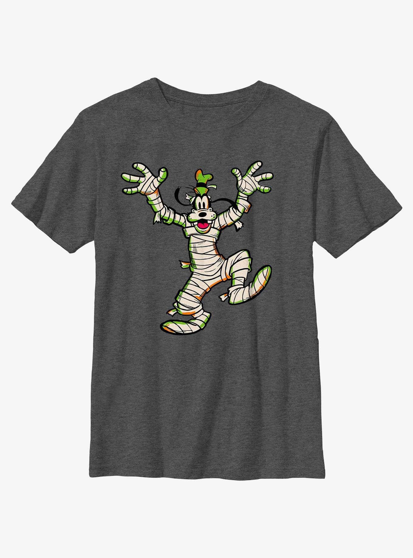 Disney100 Halloween Goofy Mummy Youth T-Shirt, , hi-res