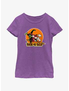 Disney100 Halloween Huey Dewey and Louie Trick or Treat Youth Girl's T-Shirt, , hi-res