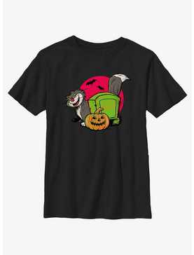 Disney100 Halloween Cat Lucifer Youth T-Shirt, , hi-res