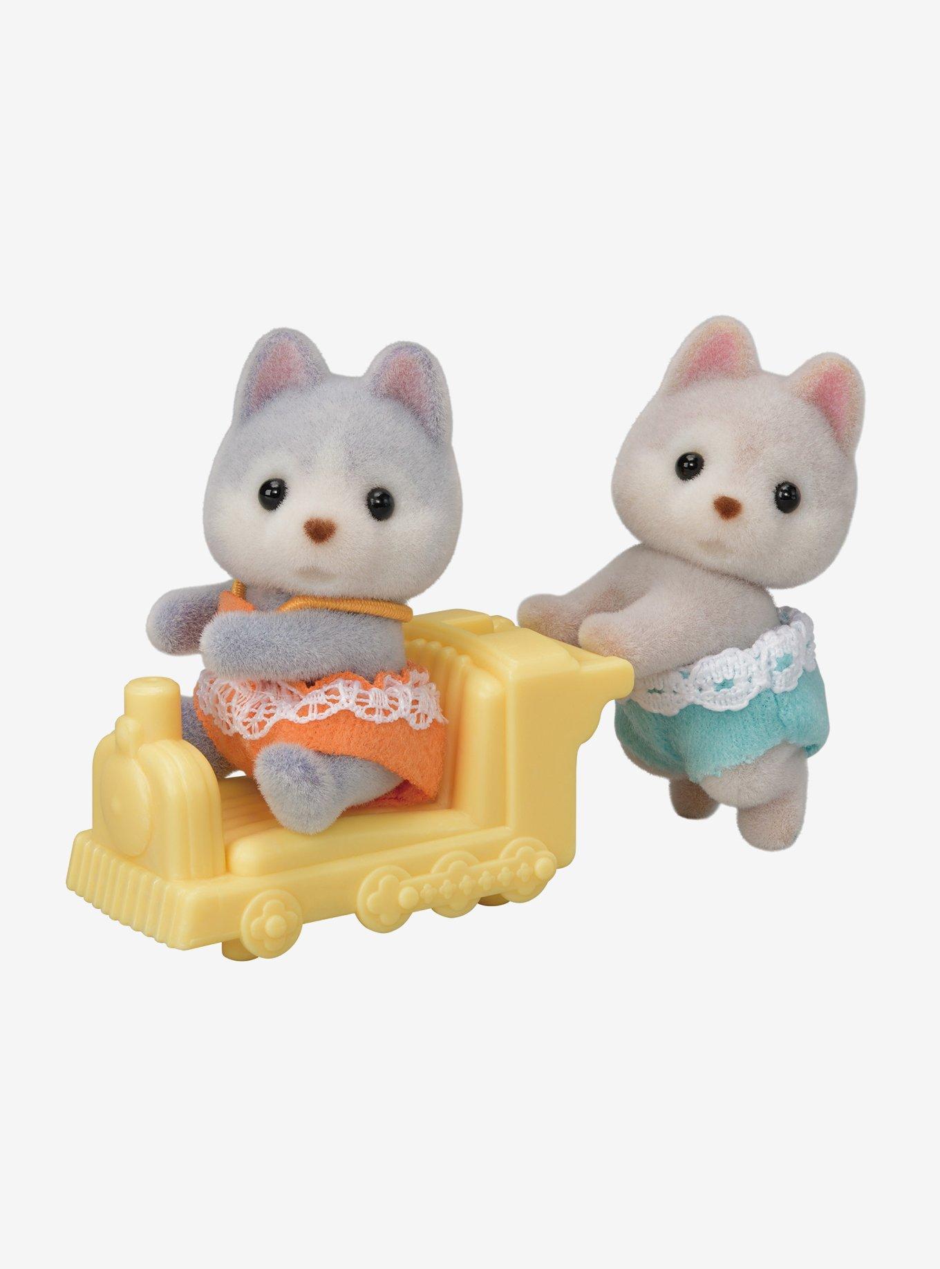 Calico Critters Husky Twins Figure Set, , hi-res