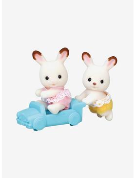 Calico Critters Hopscotch Rabbit Twins Figure Set, , hi-res