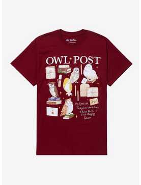 Harry Potter Owl Post Boyfriend Fit Girls T-Shirt, , hi-res