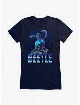 Blue Beetle Scarab Silhouette Girls T-Shirt, , hi-res
