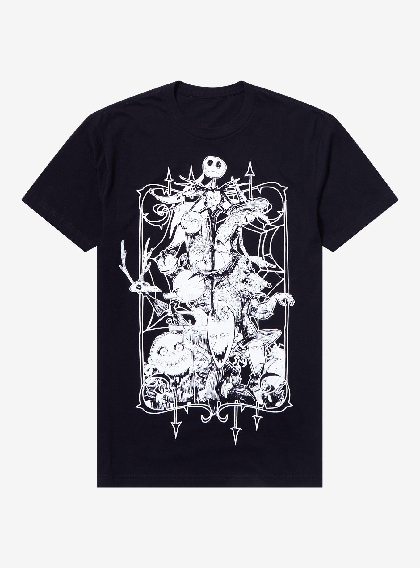 The Nightmare Before Christmas Metal T-Shirt, , hi-res