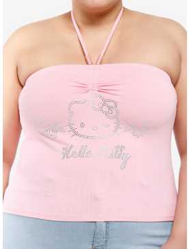 Hello Kitty Rhinestone Halter Top, , hi-res