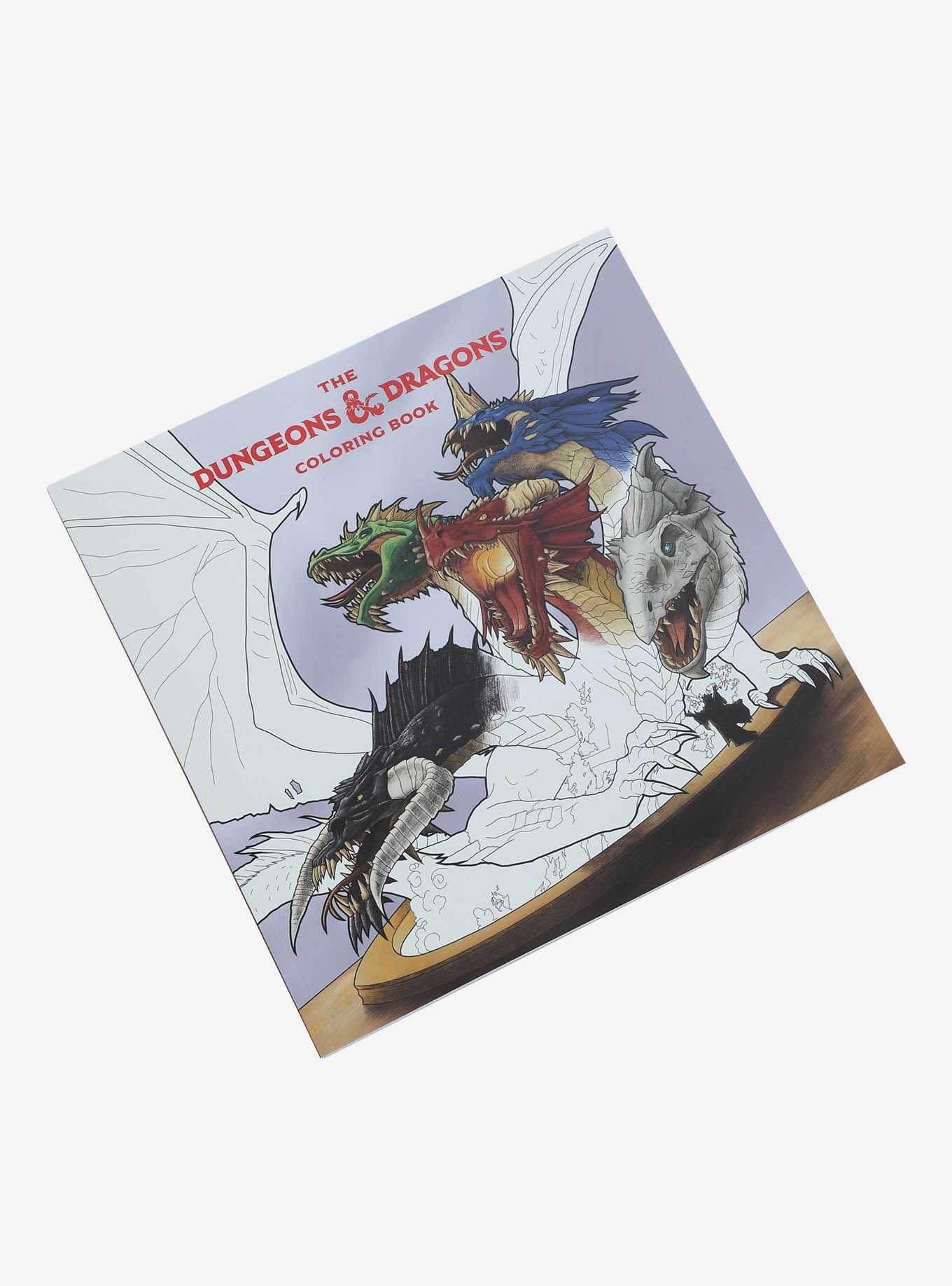 Dungeons & Dragons Coloring Book, , hi-res
