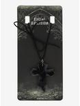 Social Collision® Floral Cross Cord Necklace, , hi-res
