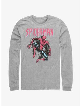 Marvel Spider-Man Spidey Pastel Long-Sleeve T-Shirt, , hi-res