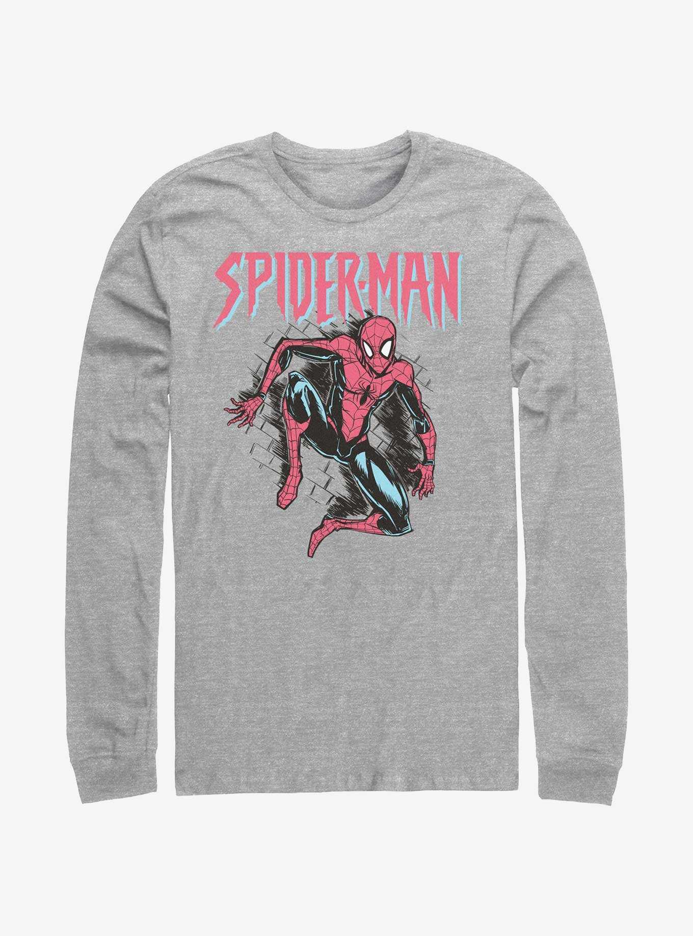Marvel Spider-Man Spidey Pastel Long-Sleeve T-Shirt, , hi-res