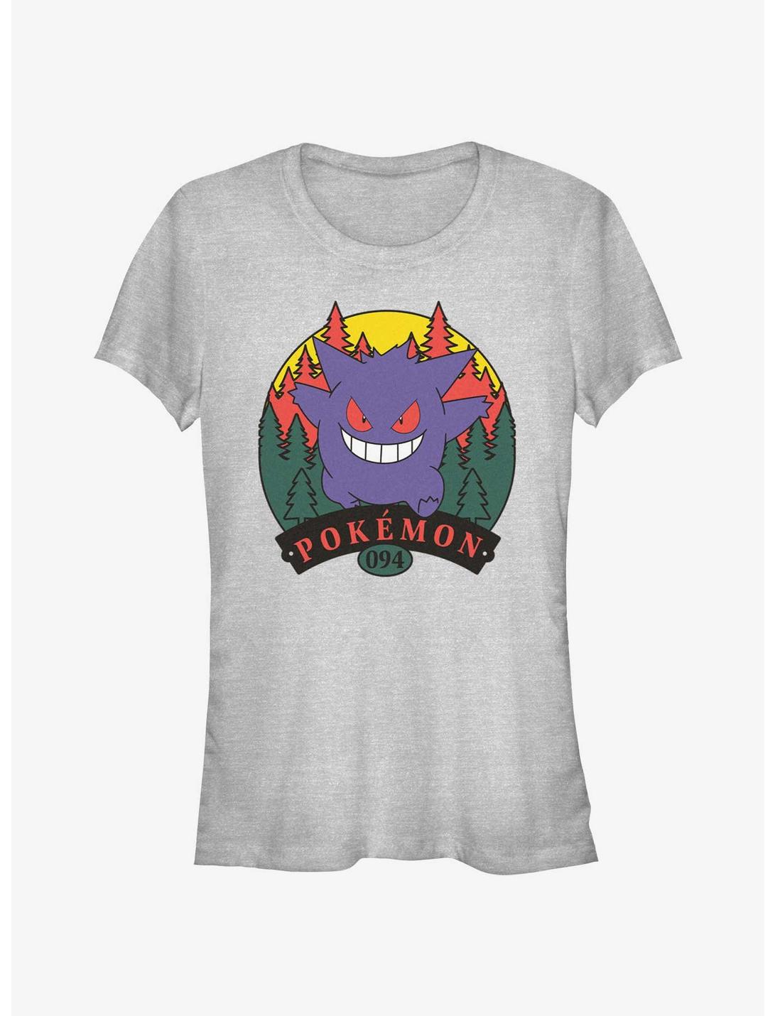 Pokemon Gengar Forest Attack Girl's T-Shirt, ATH HTR, hi-res