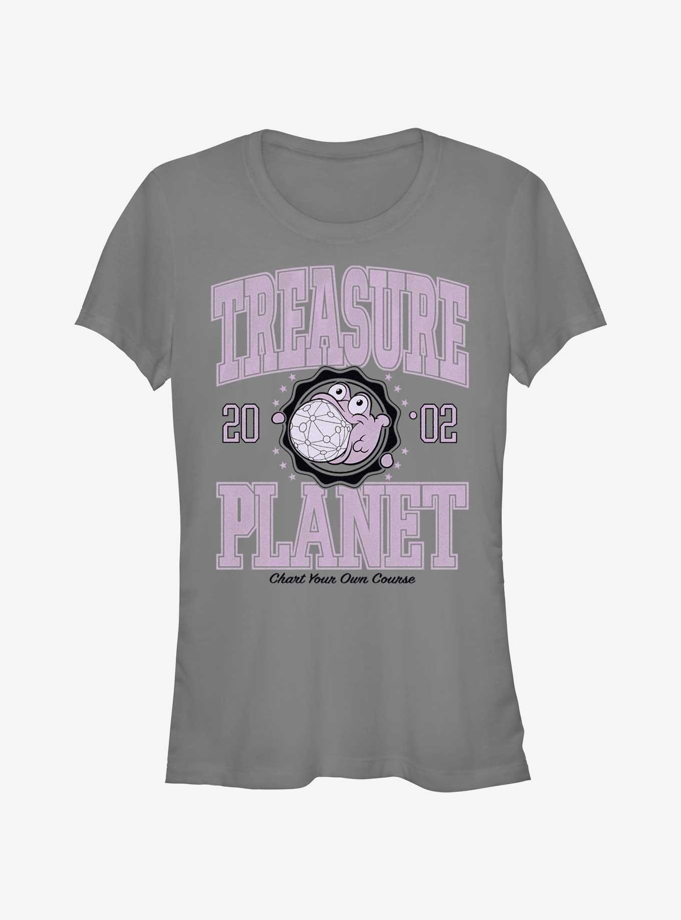 Disney Treasure Planet Morph College Girl's T-Shirt, CHARCOAL, hi-res