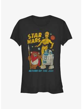 Star Wars Walk The Ewok Girl's T-Shirt, , hi-res