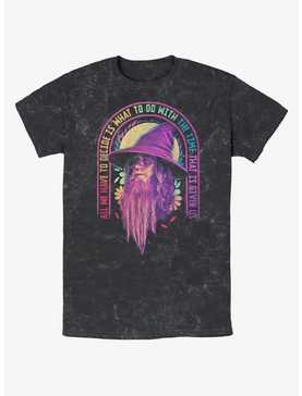The Lord of the Rings Gandalf Decide With Time Mineral Wash T-Shirt, , hi-res