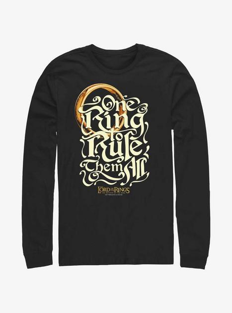 Obey One Ring Men's Long Sleeve T-Shirt – Pop Up Tee