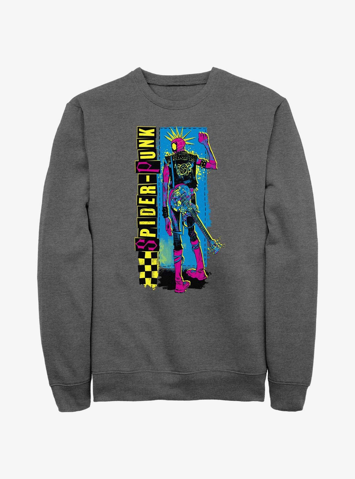 Marvel Spider-Man: Across the Spider-Verse Spider-Punk Sweatshirt, , hi-res