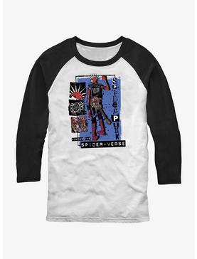 Marvel Spider-Man: Across the Spider-Verse Punk Power Raglan T-Shirt, , hi-res