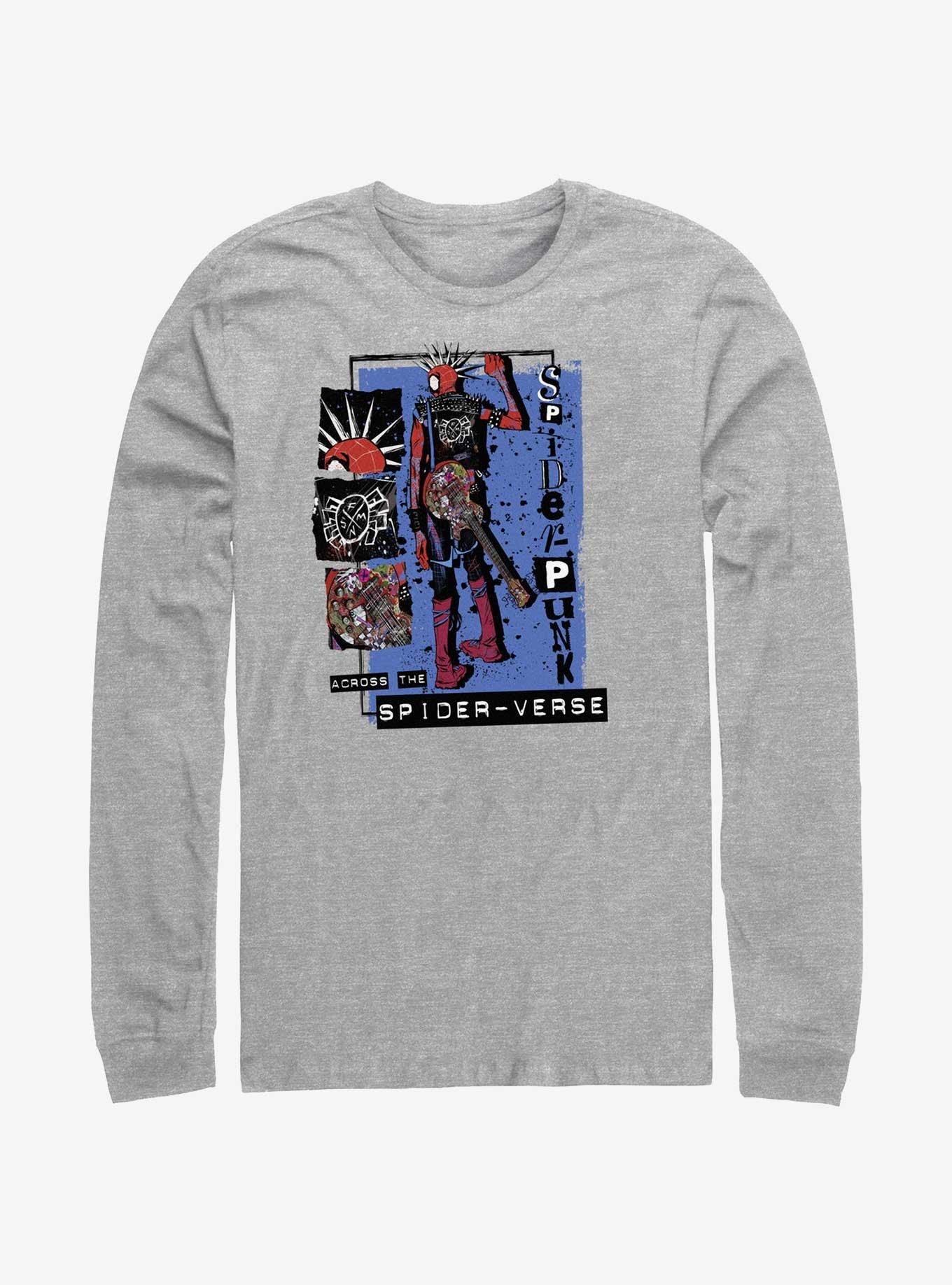 Marvel Spider-Man: Across the Spider-Verse Punk Power Long-Sleeve T-Shirt, , hi-res