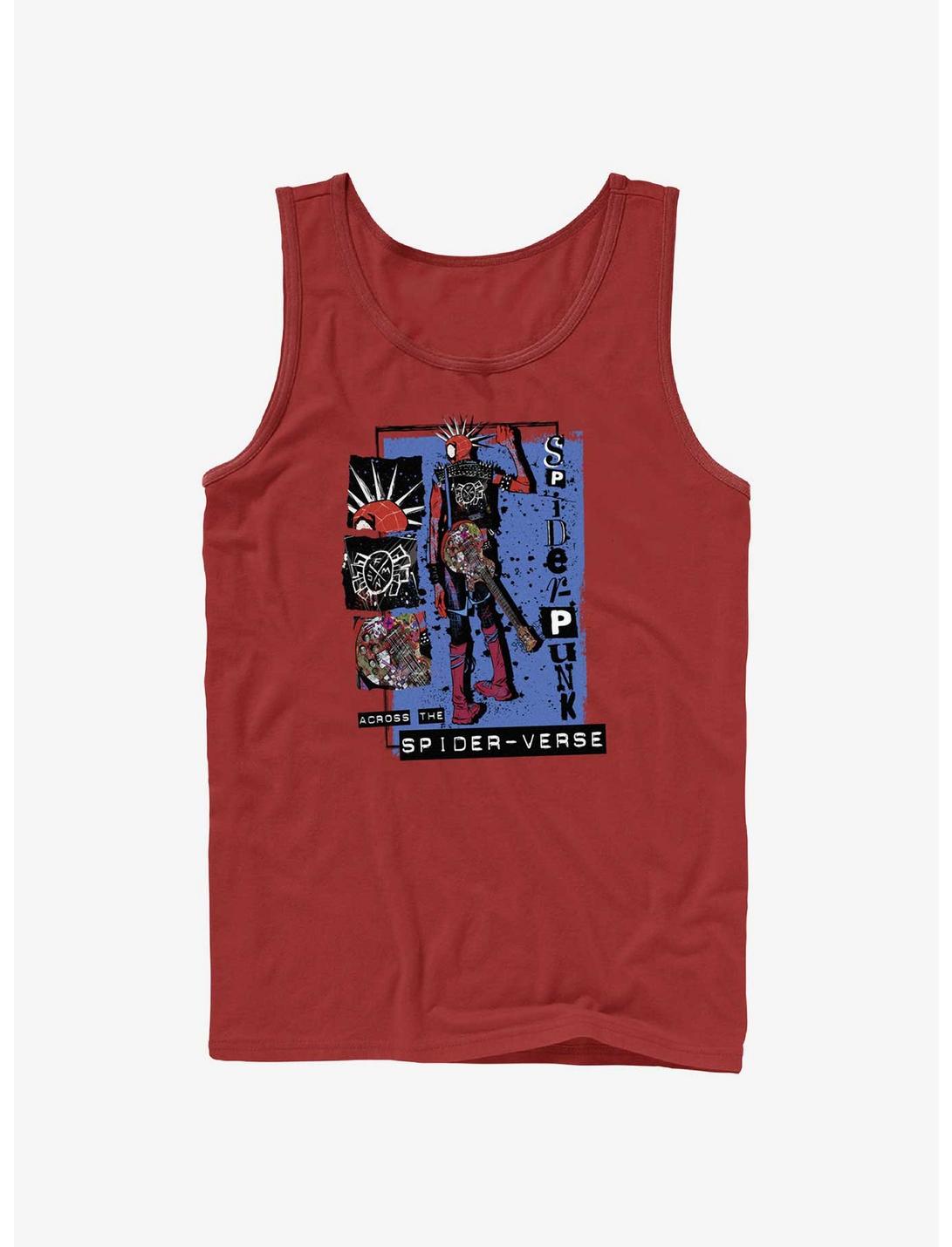 Marvel Spider-Man: Across the Spider-Verse Punk Power Tank, RED, hi-res