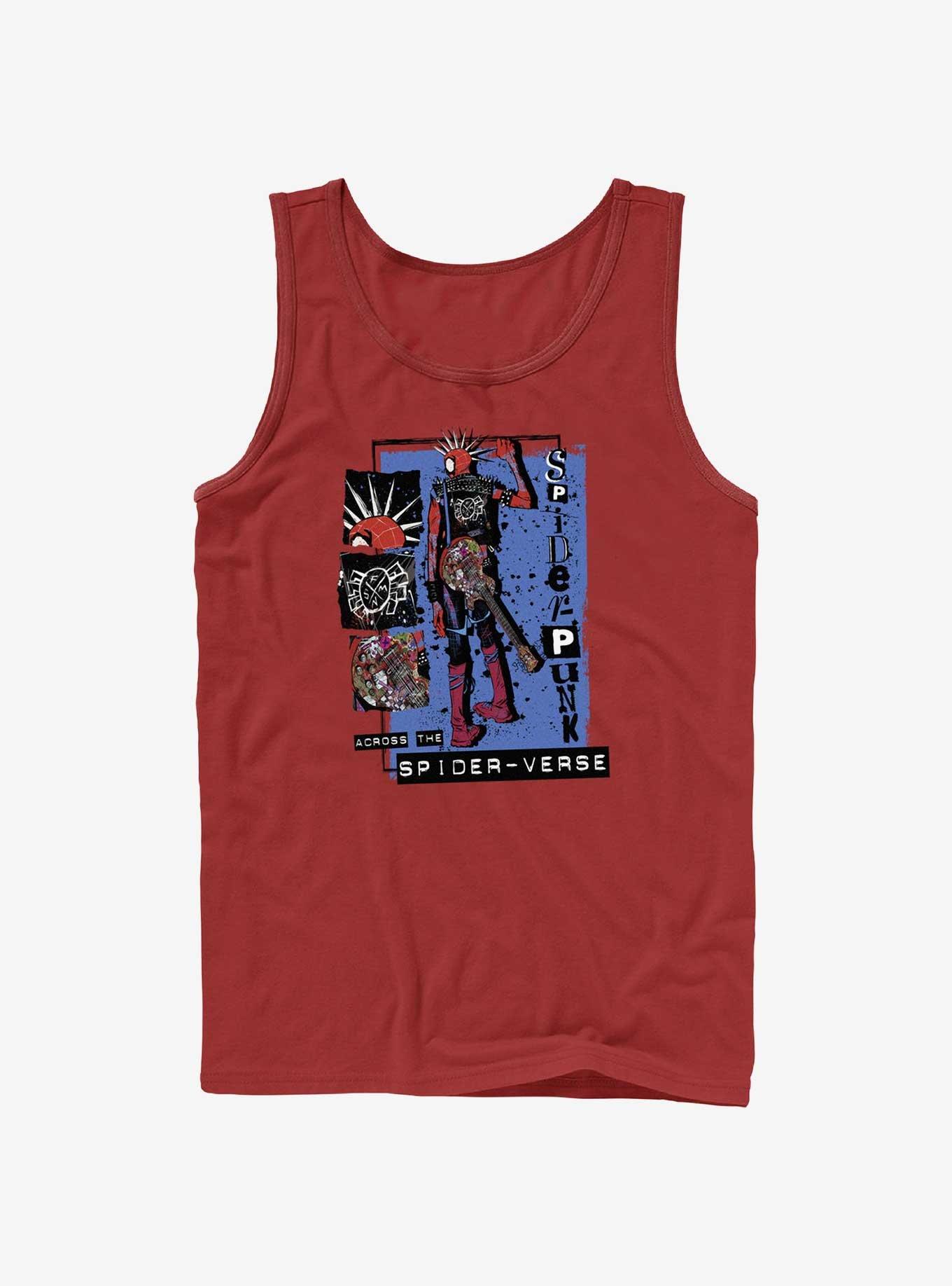 Marvel Spider-Man: Across the Spider-Verse Punk Power Tank, RED, hi-res