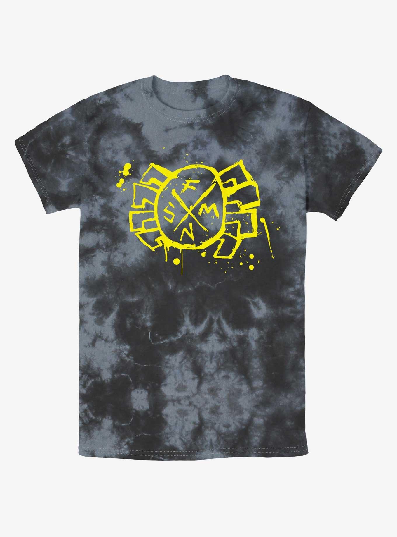 Marvel Spider-Man: Across the Spider-Verse Spider-Punk Friendly Neighborhood Spider-Man Icon Tie-Dye T-Shirt, , hi-res