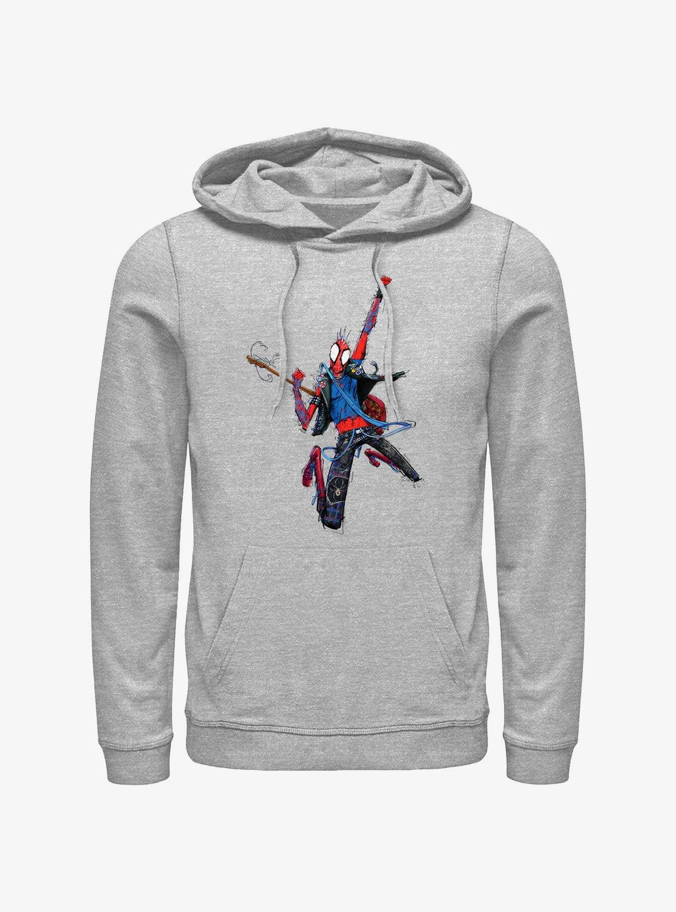 Marvel Spider-Man: Across the Spider-Verse Spider-Punk Rock Out Hoodie, , hi-res