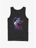 Marvel Spider-Man: Across the Spider-Verse Spider-Gwen and Miles Morales Tank, BLACK, hi-res