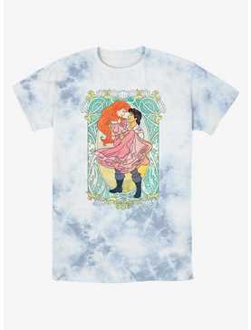 Disney The Little Mermaid Ariel and Eric Ever After Tie-Dye T-Shirt, , hi-res