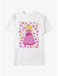 Mario Princess Peach T-Shirt, WHITE, hi-res
