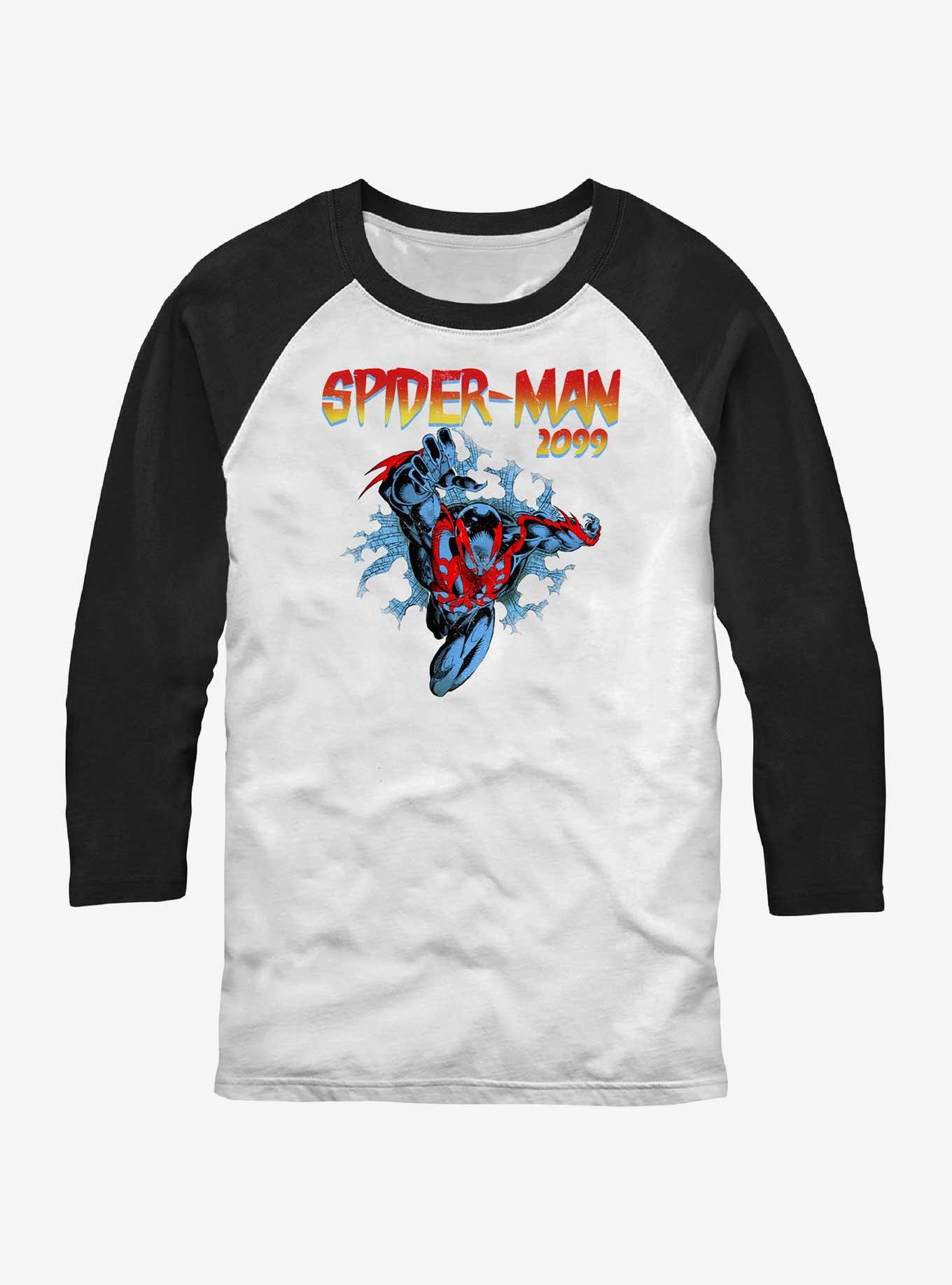 Marvel Spider-Man-2099 Raglan T-Shirt, WHTBLK, hi-res