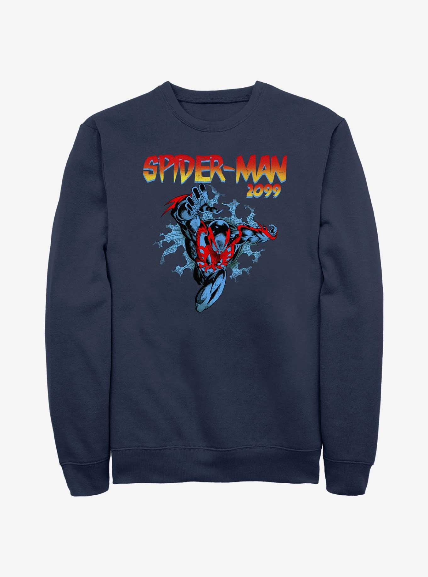 Marvel Spider Man Christmas Sweater Crossbody Mini Backpack Glow