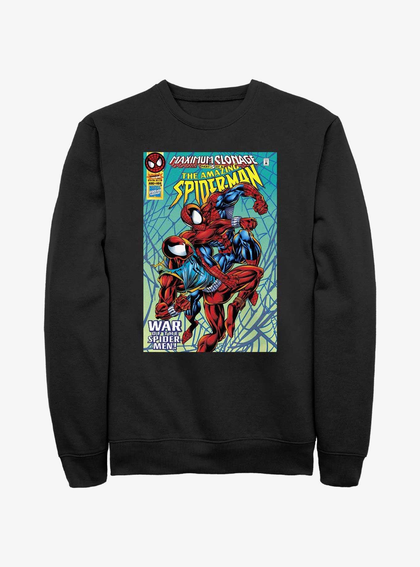 Marvel Spider-Man Clone Wars Comic Cover Sweatshirt, , hi-res
