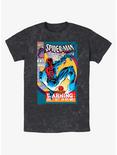Marvel Spider-Man: Across the Spider-Verse O'Hara 2099 Comic Cover Mineral Wash T-Shirt, BLACK, hi-res
