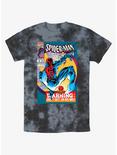 Marvel Spider-Man: Across the Spider-Verse O'Hara 2099 Comic Cover Tie-Dye T-Shirt, BLKCHAR, hi-res