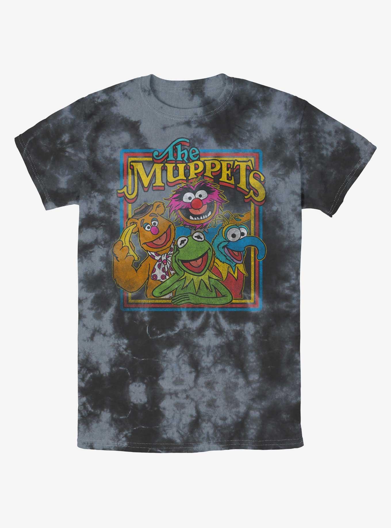 Disney The Muppets Retro Muppet Poster Tie-Dye T-Shirt, , hi-res