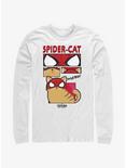 Marvel Spider-Man: Across the Spider-Verse Spider-Cat Long-Sleeve T-Shirt, WHITE, hi-res