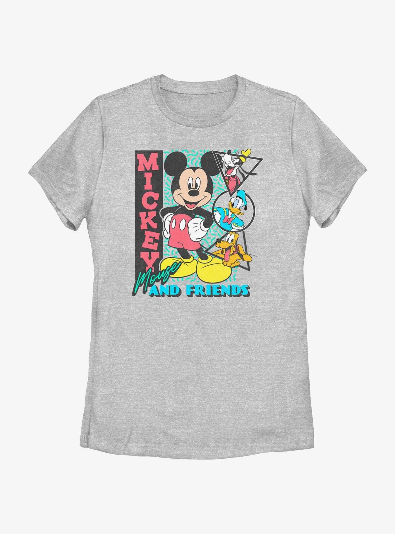 Disney Mickey Mouse Friends Goofy Donald and Pluto Womens T-Shirt, , hi-res