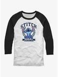 Disney Lilo & Stitch Weird But Cute Raglan T-Shirt, WHTBLK, hi-res