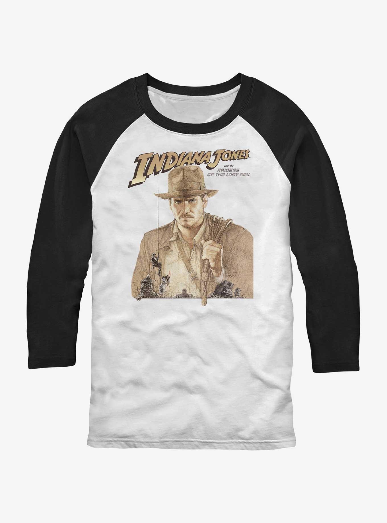 Indiana Jones and the Raiders of the Lost Ark Raglan T-Shirt, , hi-res