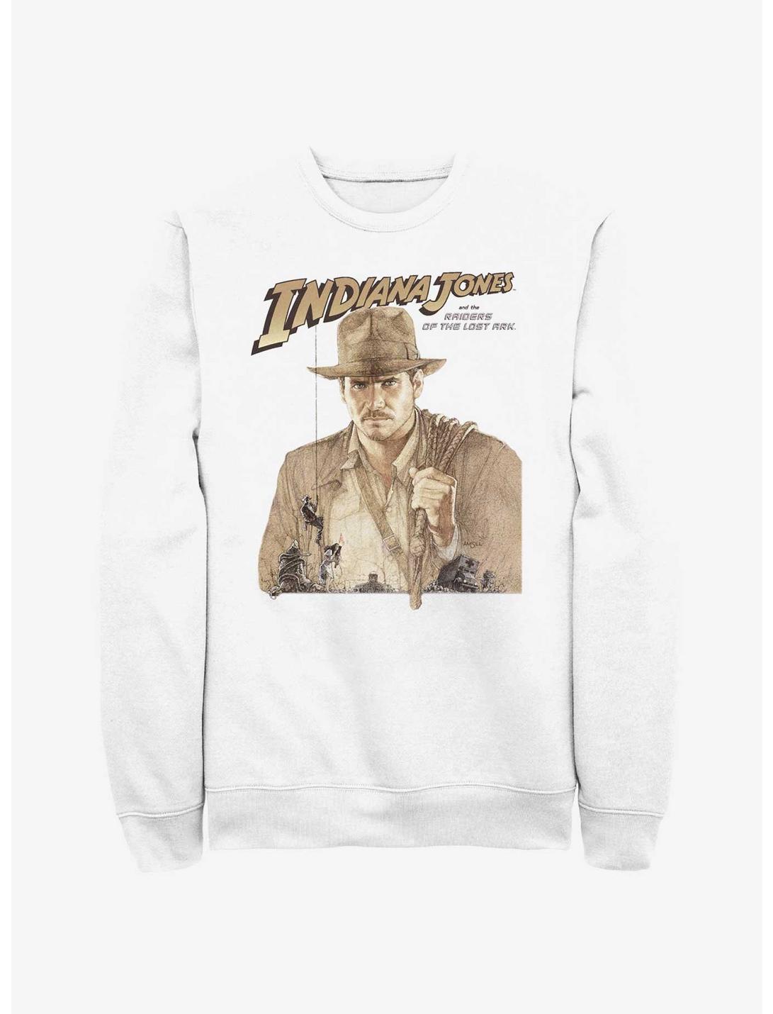 Indiana Jones and the Raiders of the Lost Ark Sweatshirt, WHITE, hi-res