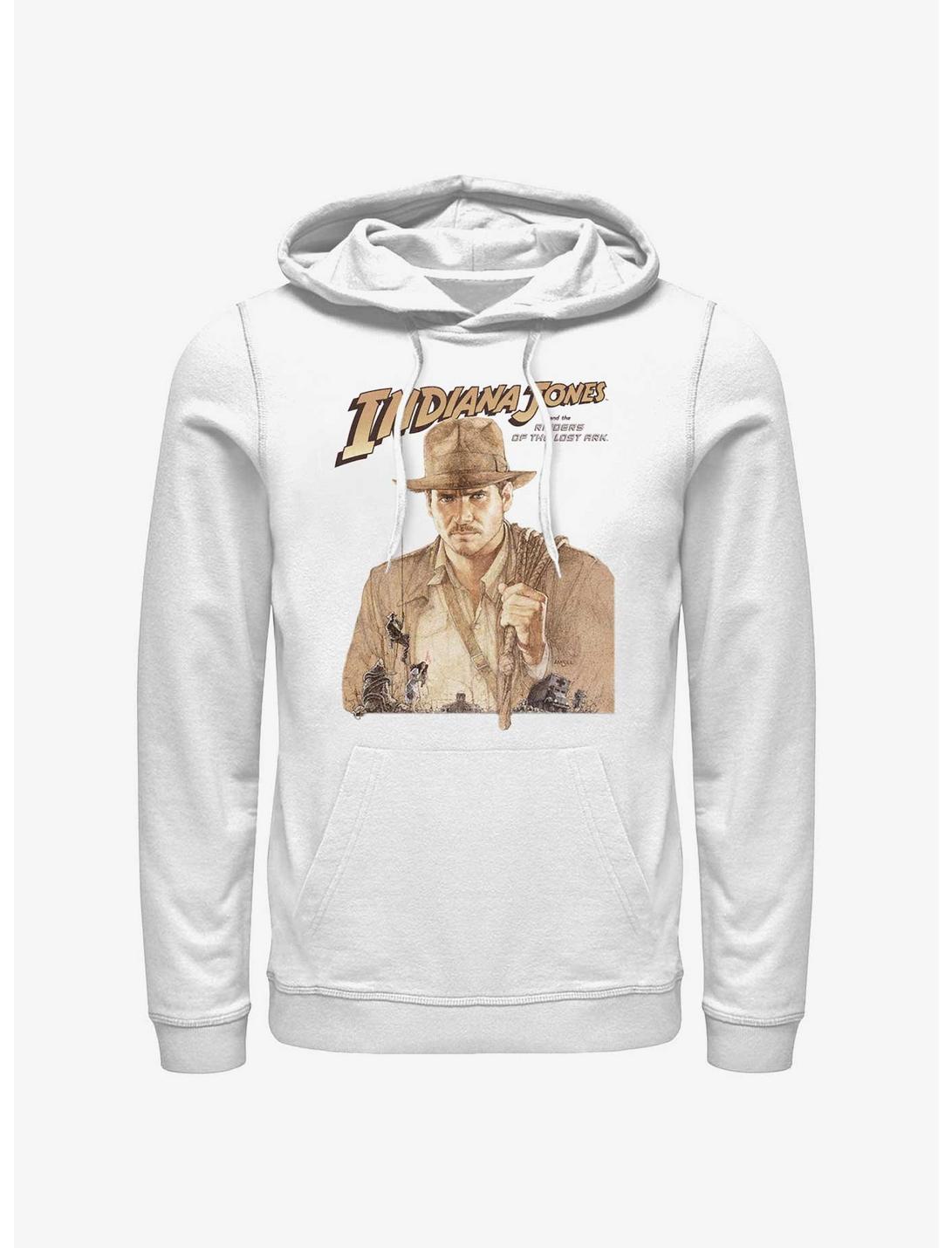 Indiana Jones and the Raiders of the Lost Ark Hoodie, WHITE, hi-res