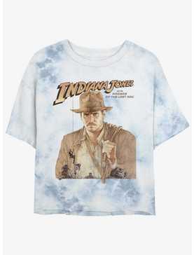 Indiana Jones and the Raiders of the Lost Ark Womens Tie-Dye Crop T-Shirt, , hi-res